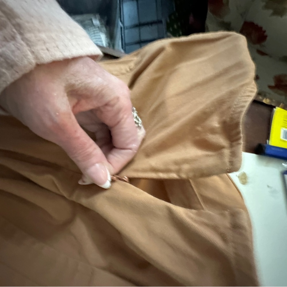 Universal Thread Camel Button-Front Jumpsuit - image 6